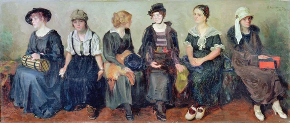 Gruppe von Schauspielern, 1913-24